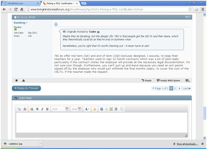 Discussion of Preece's illegal KTC agreements