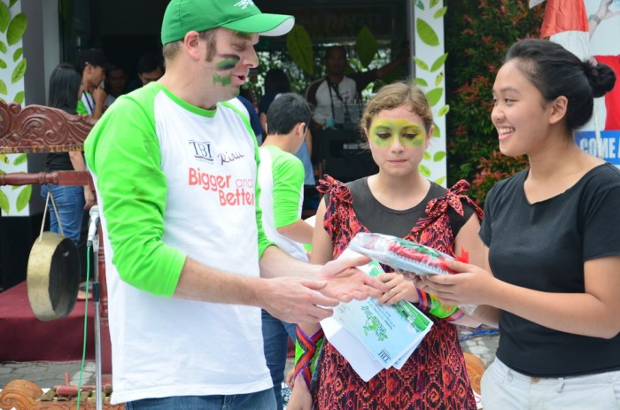 Scott Martin (in green) alienated everyone at TBI Riau