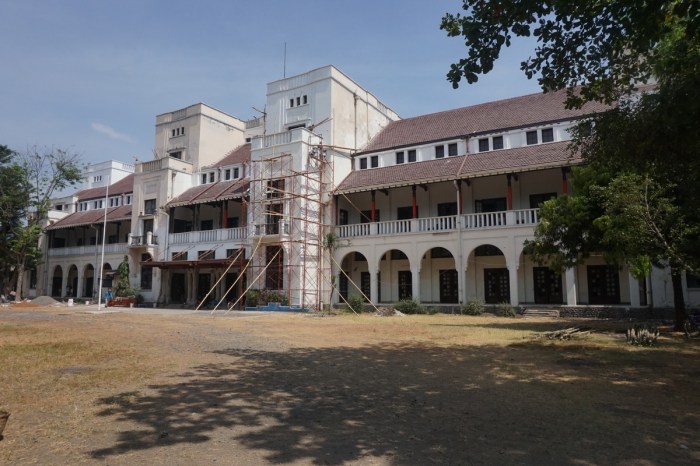 The SCS Building is currently under restoration
